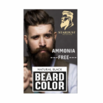 Stardust Beard Color for Men - Natural Black